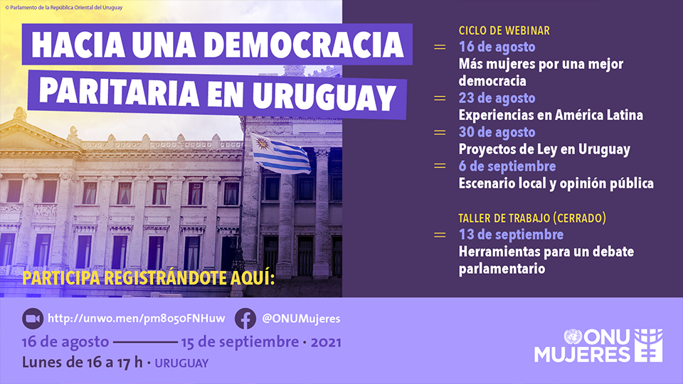 Uruguay Por La Democracia Paritaria, Hacia Una Democracia Paritaria ...